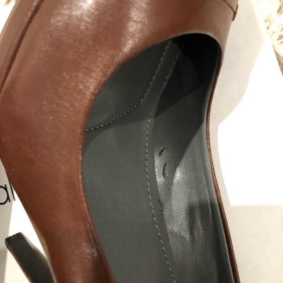 Calvin Klein Brown Heels 7 - Picture 7 of 11